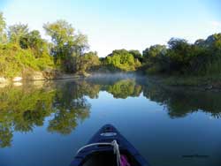 Canoeing on Lake Whitney