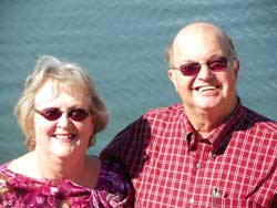 Patsy and Marshall Bynum, owners of Cherokee Village Resort